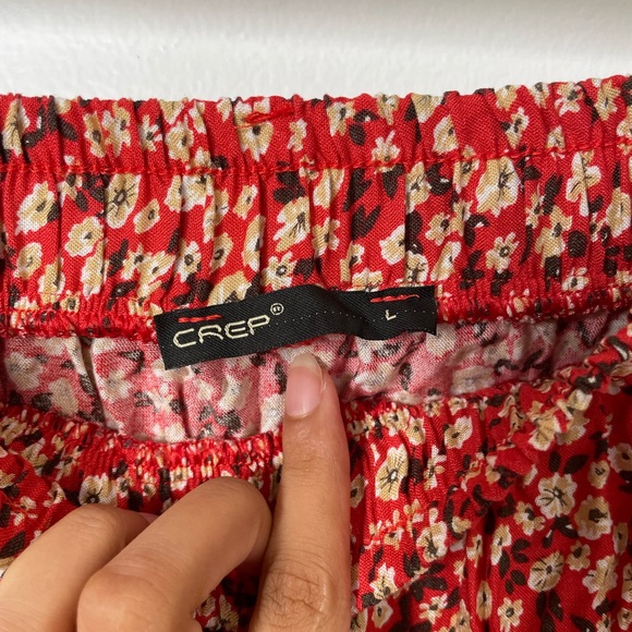 COPY - Floral summer skirt size M-L - Picture 3 of 4